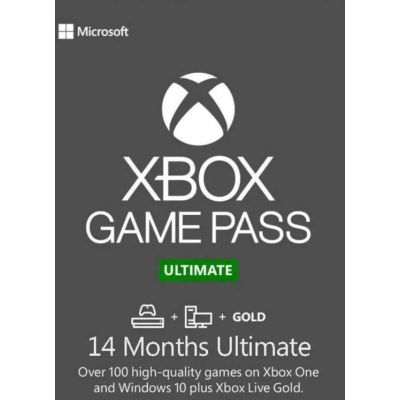 Xbox Game Pass Ultimate - 14 месяцев (Xbox One, Series, Windows 10/11) подписка для всех регионов и стран (только для новых аккаунтов)