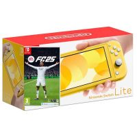 Ігрова консоль Nintendo Switch Lite Yellow + Гра EA SPORTS FC 25 (російська версія)