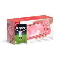 Ігрова консоль Nintendo Switch Lite Coral + Гра EA SPORTS FC 25 (російська версія)