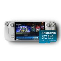 Ігрова консоль Valve Steam Deck OLED 1Тb White Limited Edition + Карта пам'яті Samsung 512Gb