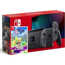 Ігрова консоль Nintendo Switch Gray (Upgraded version) + Гра The Legend of Zelda: Echoes of Wisdom (російська версія)