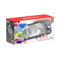 Игровая консоль Nintendo Switch Lite Gray + Игра The Legend of Zelda: Echoes of Wisdom (русская версия)