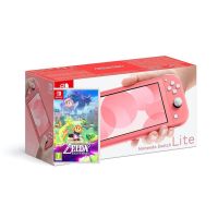 Игровая консоль Nintendo Switch Lite Coral + Игра The Legend of Zelda: Echoes of Wisdom (русская версия)