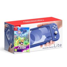 Игровая консоль Nintendo Switch Lite Blue + Игра The Legend of Zelda: Echoes of Wisdom (русская версия)