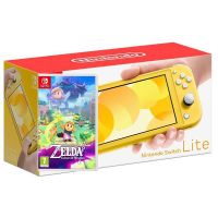 Игровая консоль Nintendo Switch Lite Yellow + Игра The Legend of Zelda: Echoes of Wisdom (русская версия)