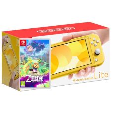 Игровая консоль Nintendo Switch Lite Yellow + Игра The Legend of Zelda: Echoes of Wisdom (русская версия)