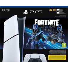 Игровая консоль Sony PlayStation 5 Slim Digital Edition 1Tb Fortnite Cobalt Star Bundle