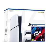 Ігрова консоль Sony PlayStation 5 Slim 1Tb + Gran Turismo 7 (російська версія) + DualSense (White)