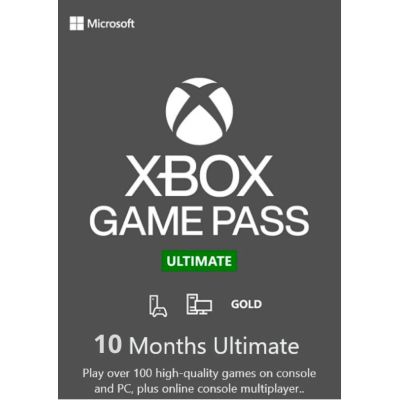 Xbox Game Pass Ultimate (10 місяців)