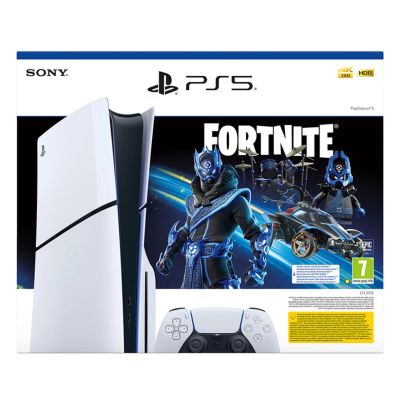 Игровая консоль Sony PlayStation 5 Slim 1Tb Fortnite Cobalt Star Bundle