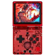 Игровая консоль ANBERNIC RG35XXSP + 5000 Игр 64GB (Red Transparent)