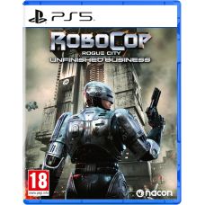 Игра Robocop Rogue City Unfinished Business (русские субтитры) (PS5)