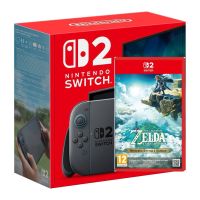 Ігрова консоль Nintendo Switch 2 Black + Гра The Legend of Zelda: Tears of the Kingdom (російська версія)