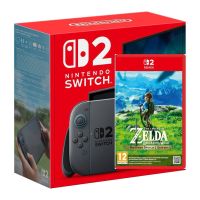 Ігрова консоль Nintendo Switch 2 Black + Гра The Legend of Zelda: Breath of the Wild (російська версія)