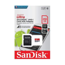Карта памяти SanDisk Ultra microSDXC UHS-I 256GB + SD-adapter (SDSQUAC-256G-GN6MA)