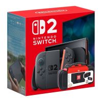 Игровая консоль Nintendo Switch 2 Black + Чехол Deluxe Travel Case (Black)