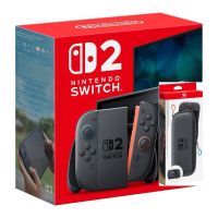 Игровая консоль Nintendo Switch 2 Black + Чехол + защитная пленка Carrying Case & Screen Protector