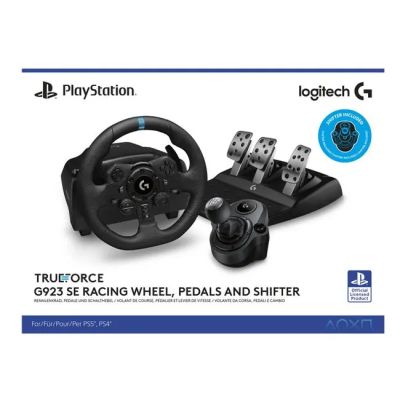 Комплект (руль, педали, коробка передач) Logitech G923 SE Combo for PS5/PS4/PC