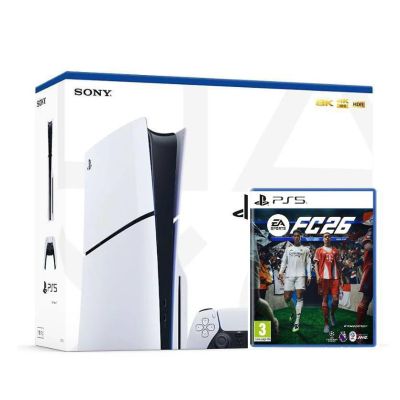 Игровая консоль Sony PlayStation 5 Slim 1Tb + EA SPORTS FC 26 (русская версия) 