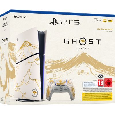 Ігрова консоль Sony PlayStation 5 Slim 1Tb (Ghost of Yotei Limited Edition) + Ghost of Yotei (російська версія)