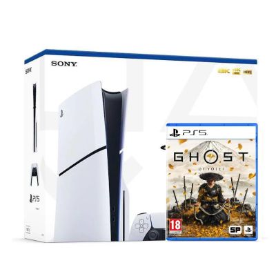 Ігрова консоль Sony PlayStation 5 Slim 1Tb + Ghost of Yotei (російська версія)