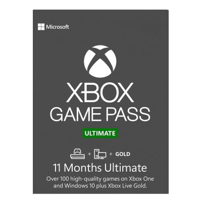 Xbox Game Pass Ultimate (11 месяцев)