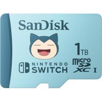Карта пам'яті SanDisk Micro SD 1Tb for Nintendo Switch (Pokémon Snorlax)