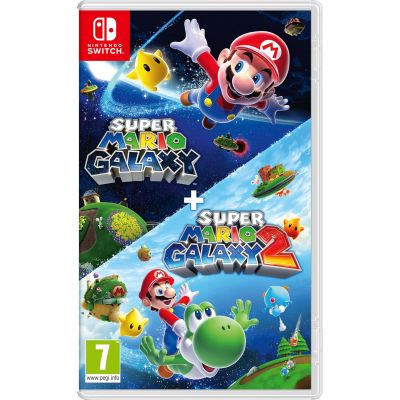 Гра Super Mario Galaxy + Super Mario Galaxy 2 Double Pack (англійська версія) (Nintendo Switch)