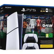 Ігрова консоль Sony PlayStation 5 Slim Digital Edition EA SPORTS FC 26 Bundle + DualSense (White)