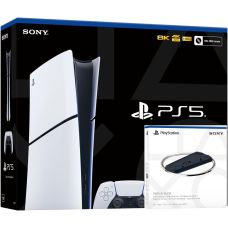 Игровая консоль Sony PlayStation 5 Slim Digital Edition + Вертикальная подставка Игровая консоль Sony PlayStation 5 Slim Digital Edition + Вертикальная подставка