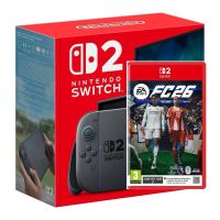 Игровая консоль Nintendo Switch 2 Black + Игра EA SPORTS FC 26 (русские субтитры)