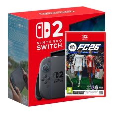 Игровая консоль Nintendo Switch 2 Black + Игра EA SPORTS FC 26 (русские субтитры)