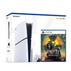Ігрова консоль Sony PlayStation 5 Slim 1Tb + S.T.A.L.K.E.R. 2: Heart of Chernobyl Day One Edition (українська версія) Ігрова консоль Sony PlayStation 5 Slim 1Tb + S.T.A.L.K.E.R. 2: Heart of Chernobyl Day One Edition (українська версія)