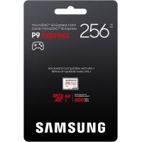 Карта памяти Samsung P9 Express Micro SD Express 256Gb, Up to 800 MB/s (MB MK256T/AM) для Nintendo Switch 2