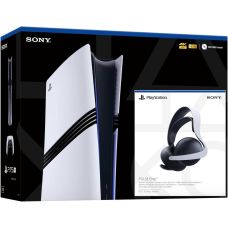 Игровая консоль Sony PlayStation 5 Pro 2Tb + Беспроводная гарнитура PULSE Elite (White) + Чехол