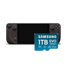 Ігрова консоль Valve Steam Deck 256GB Black + Карта пам'яті Samsung 1Tb