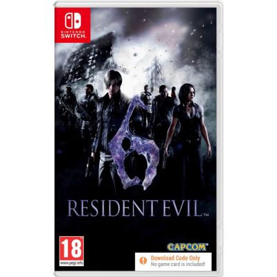 Гра Resident Evil 6 (ваучер на скачування) (російські субтитри) (Nintendo Switch)
