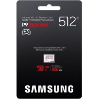 Карта пам'яті Samsung P9 Express Micro SD Express 512Gb, Up to 800 MB/s (MB MK512T/AM) для Nintendo Switch 2