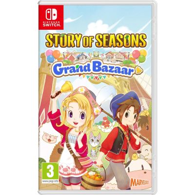 Гра Story of Seasons: Grand Bazaar (англійська версія) (Nintendo Switch) Гра Story of Seasons: Grand Bazaar (англійська версія) (Nintendo Switch)