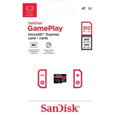 Карта пам'яті SanDisk Micro SD Express 512Gb (GamePlay) для Nintendo Switch 2