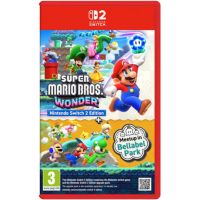 Игра Super Mario Bros. Wonder + Meetup in Bellabel Park (русская версия) (Nintendo Switch 2)