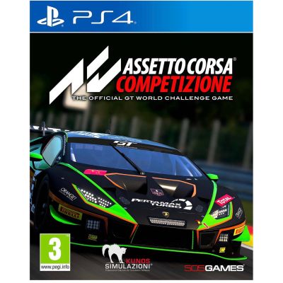 Игра Assetto Corsa Competizione (русские субтитры) (PS4)