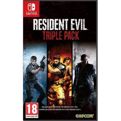 Игра Resident Evil Triple Pack (английская версия) (Nintendo Switch) Игра Resident Evil Triple Pack (английская версия) (Nintendo Switch)