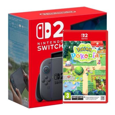 Игровая консоль Nintendo Switch 2 Black + Игра Pokemon Pokopia (английская версия) Игровая консоль Nintendo Switch 2 Black + Игра Pokemon Pokopia (английская версия)