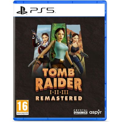Гра Tomb Raider I-III Remastered (українські субтитри) (PS5) Гра Tomb Raider I-III Remastered (українські субтитри) (PS5)