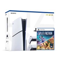 Ігрова консоль Sony PlayStation 5 Slim 1Tb + Split Fiction (англійська версія) + DualSense (White)