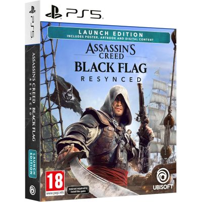 Гра Assassin’s Creed Black Flag Resynced Launch Edition (російські субтитри) (PS5) Гра Assassin’s Creed Black Flag Resynced Launch Edition (російські субтитри) (PS5)