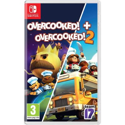 Игра Overcooked! Special Edition + Overcooked! 2 (русские субтитры) (Nintendo Switch) Игра Overcooked! Special Edition + Overcooked! 2 (русские субтитры) (Nintendo Switch)