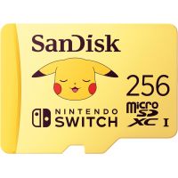 Карта пам'яті SanDisk Micro SD 256Gb for Nintendo Switch (Pokemon)