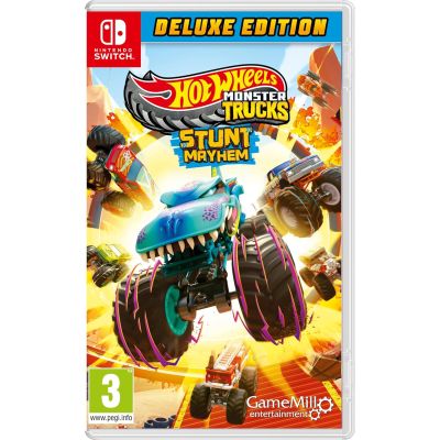 Гра Hot Wheels Monster Trucks: Stunt Mayhem Deluxe Edition (англійська версія) (Nintendo Switch)